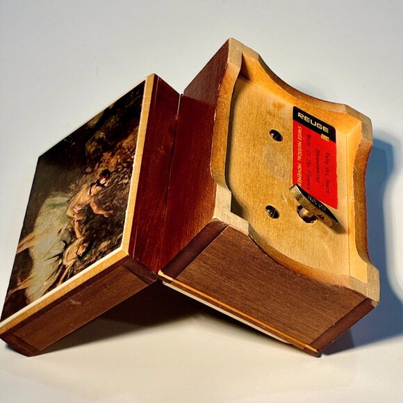 Edgar Degas Ballet REUGE Music Box Playing Tchaikovsky's "Waltz of the Flowers" - Picture 10 of 15